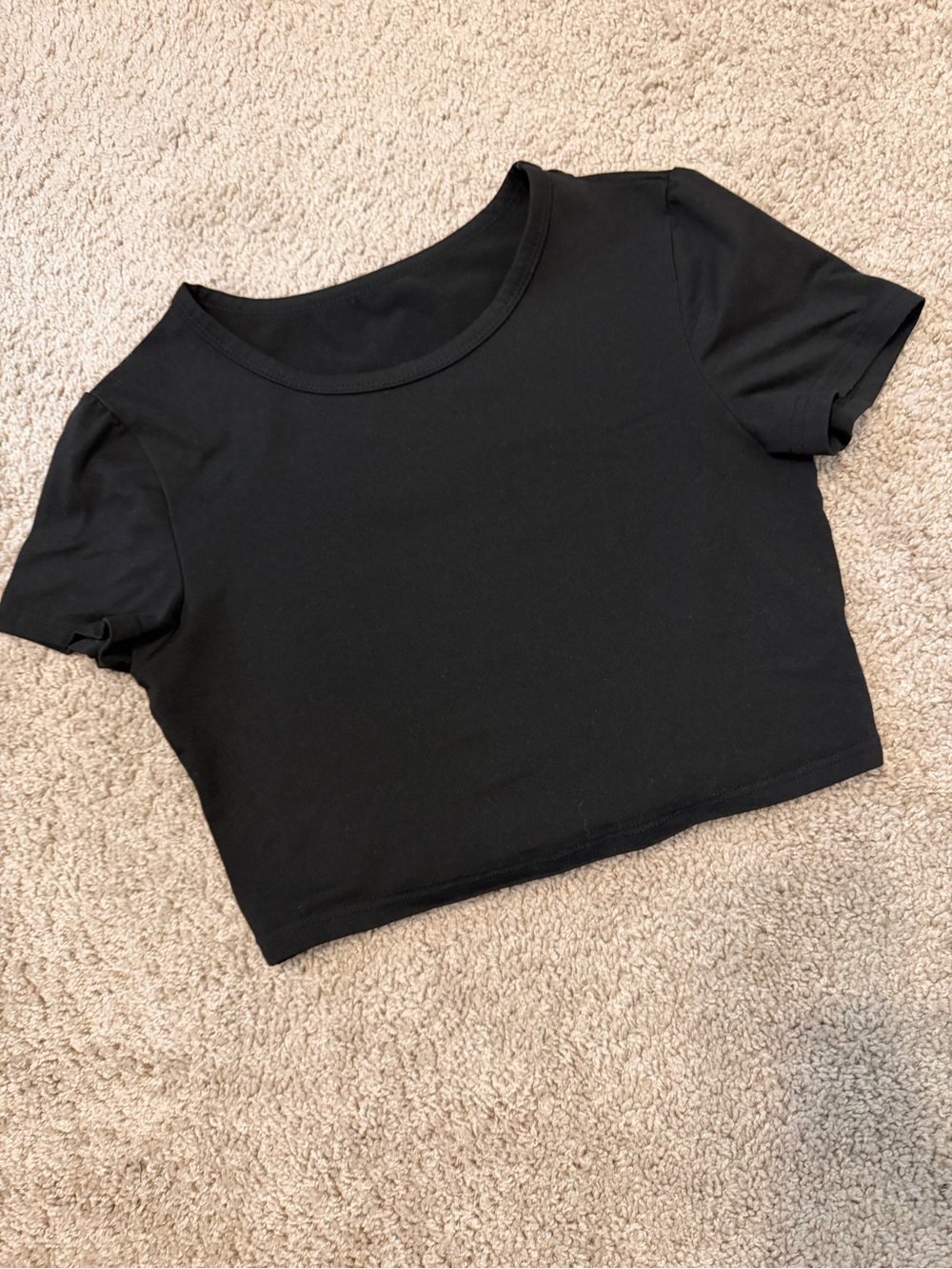 Short Sleeve Crop Top, Medium